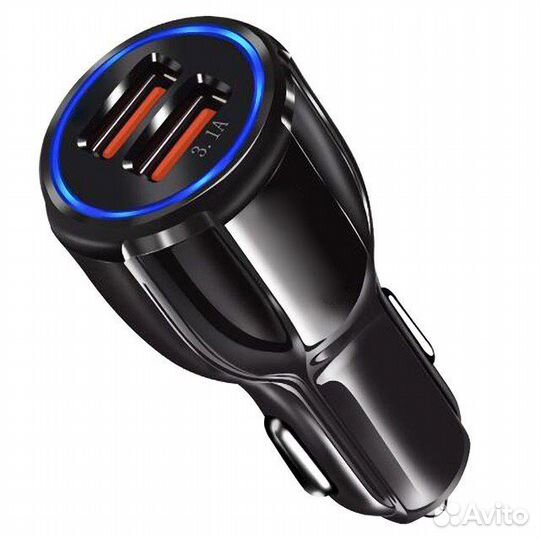 Зарядное устройство в прикуриватель 3.1А