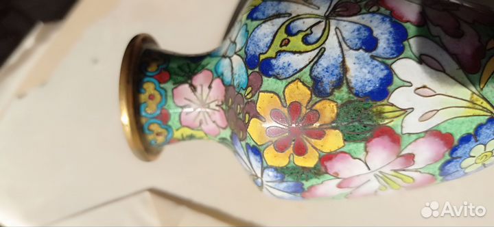 Ваза клуазоне