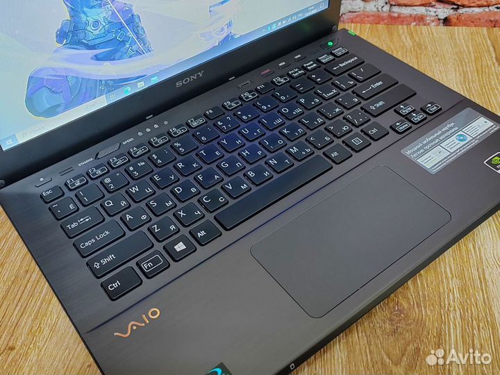 Игровой Ноутбук Sony vaio SSD240 2 видеокарты i7