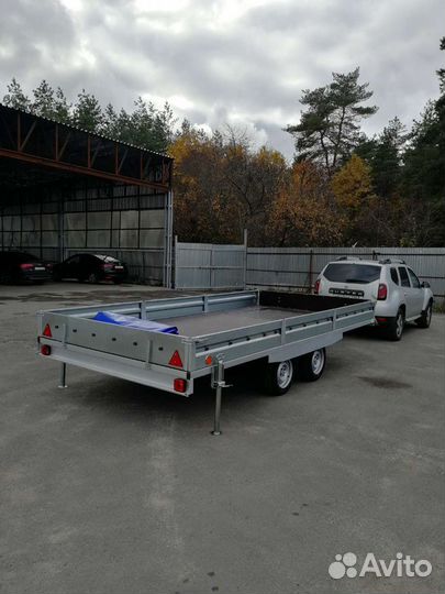 Цм подрамник 4,6*2,2 2хос с опорными стойками и ко