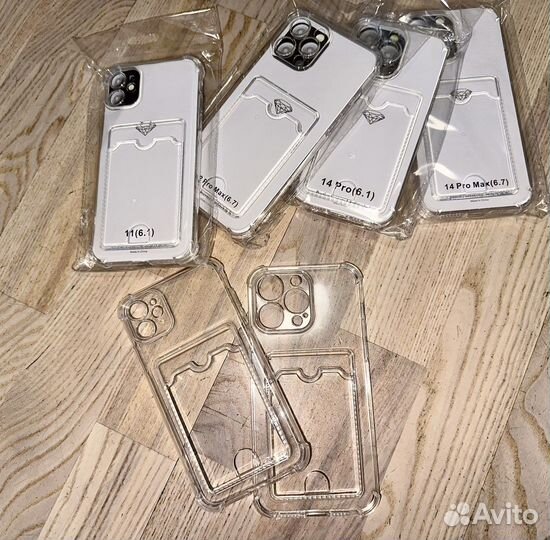 Чехол прозрачный iPhone 11, 13, 14, 15, 15 pro max