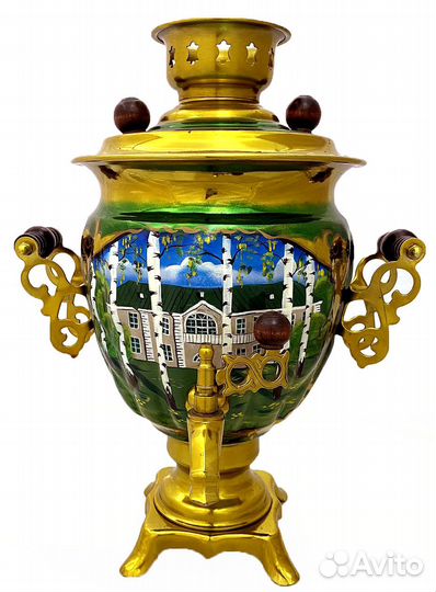 Самовар электрический расписной