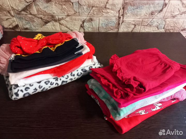 Вещи пакетом для девочки 80р