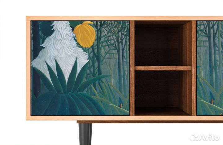 Тв-тумба T5 - Орех - The Repast of the Lion