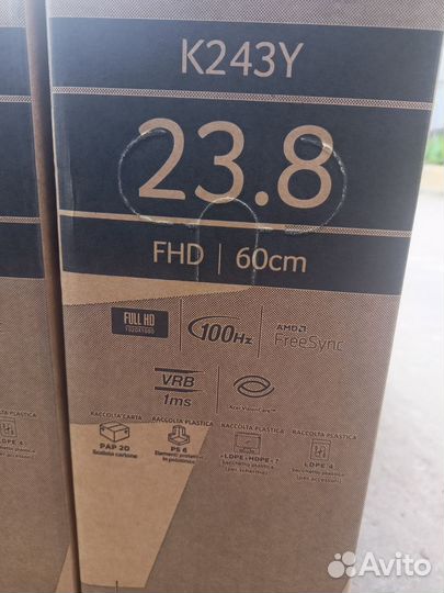 Новый Acer 24 дюйма 1920*1080 100 GHz 1mc