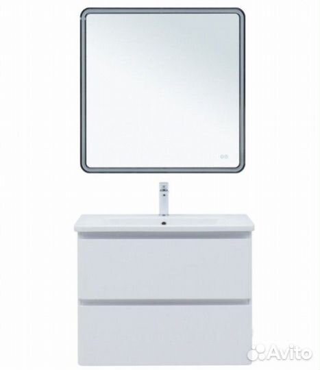 Мебель для ванной Aquanet Эмбер 80 белая