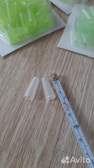 180 шт Наконечник, концевик для шнурка Колокольчик