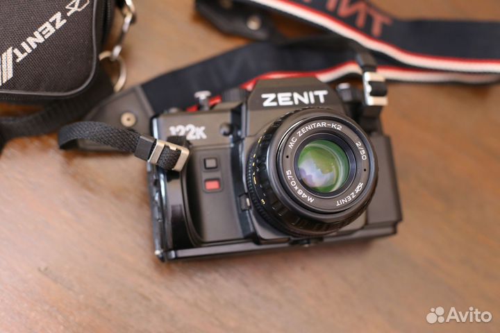 Фотоаппарат zenit 122к в полном комплекте