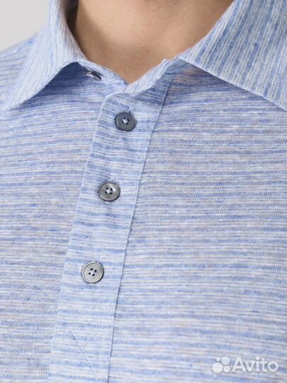 Поло льняное Ermenegildo Zegna