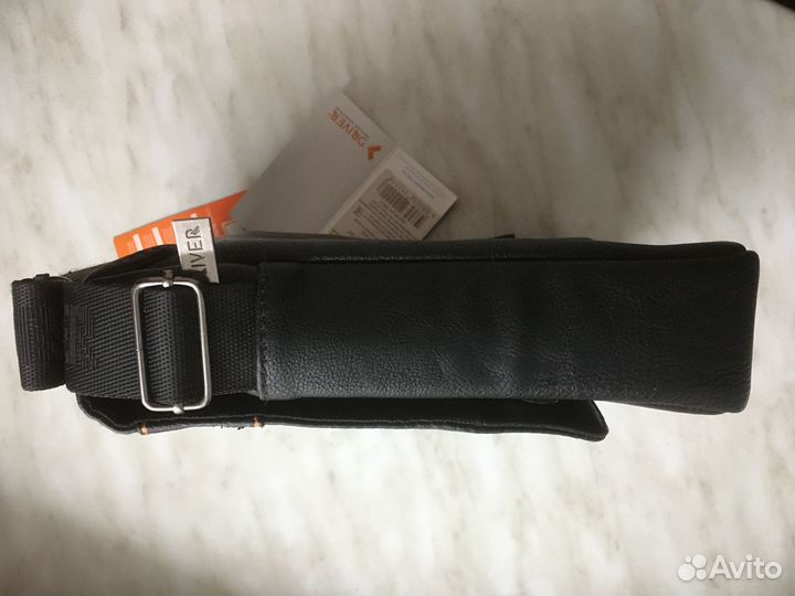 Мужская кожаная сумка через плечо