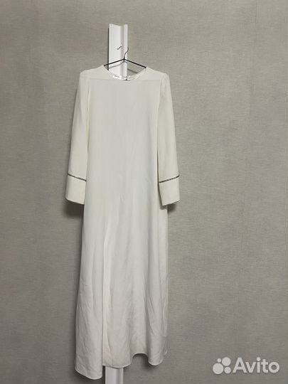 Мусульманское платье белое