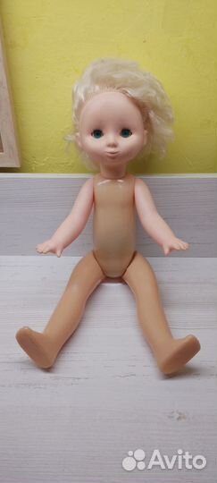 Кукла Женя фабрики Кругозор 47см. СССР