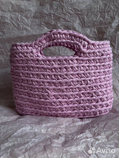 Сумка женская вязаная ручная работа из pinterest
