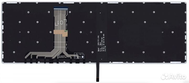 Клавиатура lenovo Legion Y540-17IRH-PG0 с белой по