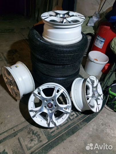 Литые диски r16 5x114 3 бу