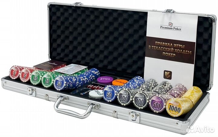 Покерный набор Premium Poker «nuts» 500