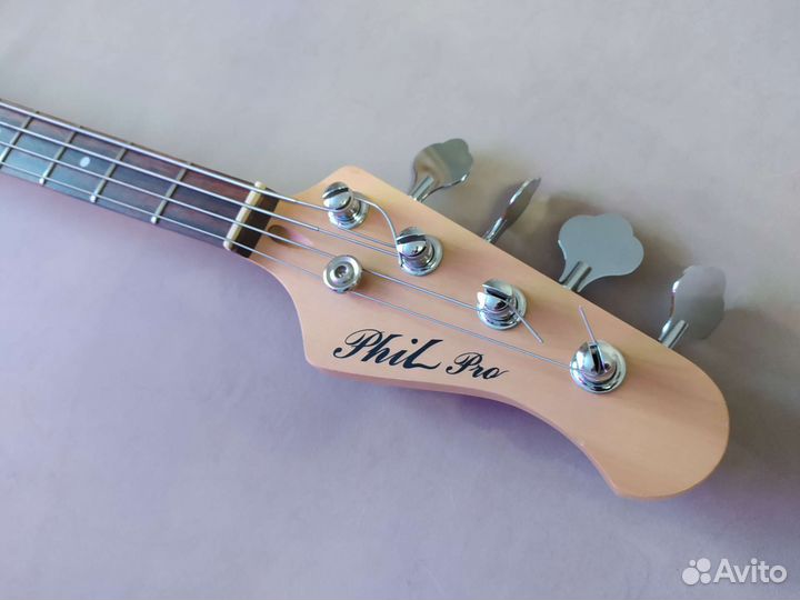 Бас гитара Phil Pro Jazz bass Korea
