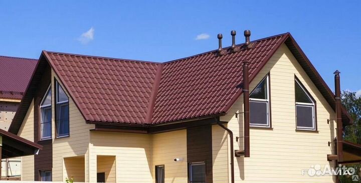 Металлочерепица Kredo в покрытии полиэстер