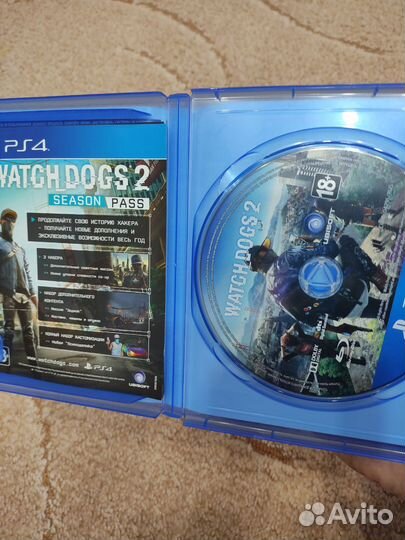 Диск ps4 Watch dogs 2