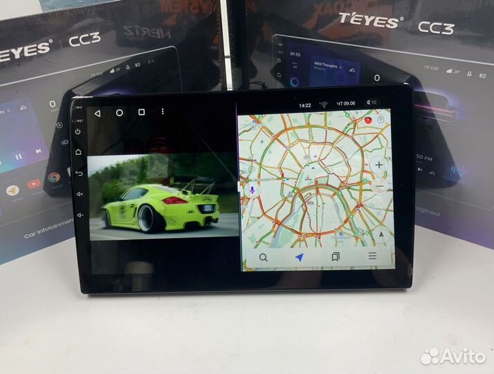 Магнитола на андройде Teyes 6/128 для Хёндай