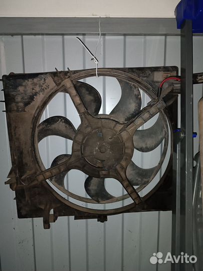 Вентилятор охлаждения chevrolet aveo t250