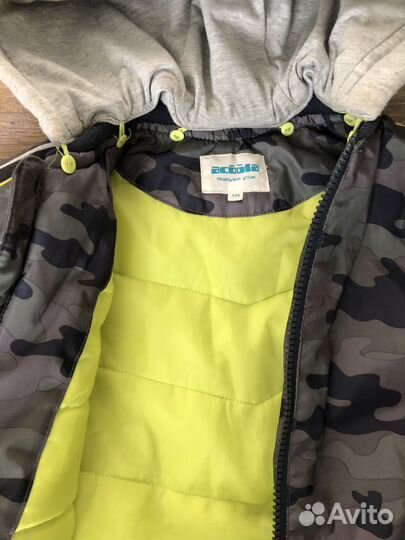 Куртка бомбер демисезонный для мальчика 128