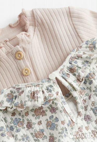 Новые лонгсливы лонги на девочку hm 80