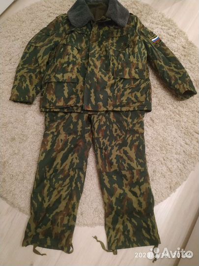 Комплект комуфляжный флора зимний