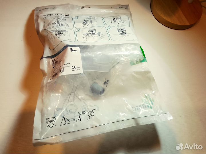 Маска сипап BMC F4 полнолицевая для Сипап и Бипап