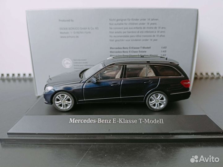 Модели Mercedes-Benz 1/43