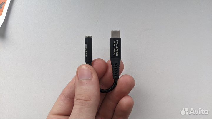 Переходник для наушников Type C - jack 3.5