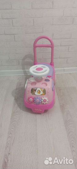 Машинка-каталка (принцесса)