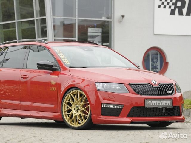 Накладка Skoda Octavia A7 RS Rieger Style