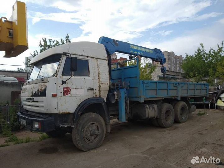 КамАЗ 355102 с КМУ, 1991