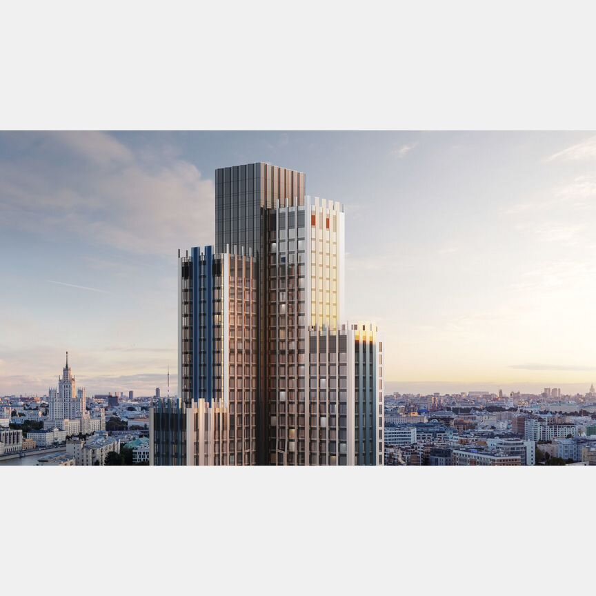 3-к. квартира, 91,6 м², 31/56 эт.