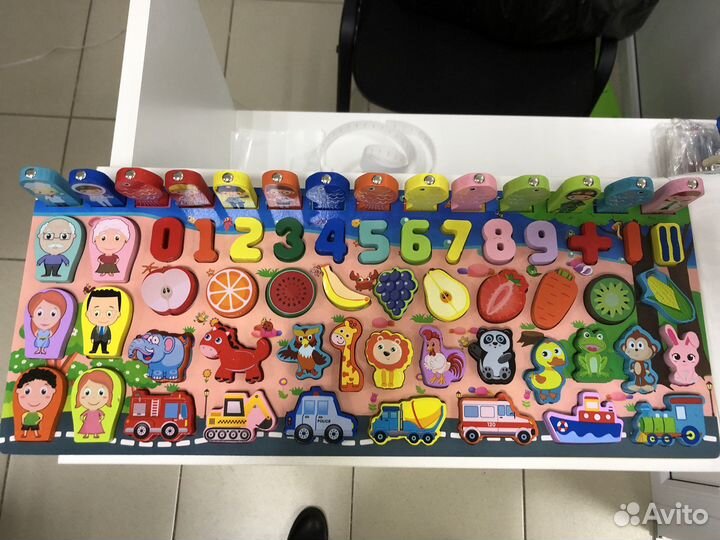 Деревянные развивающие игрушки