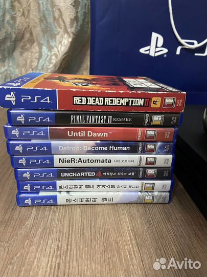 PS4 Pro 1TB 2 Джойстика 3-я ревизия