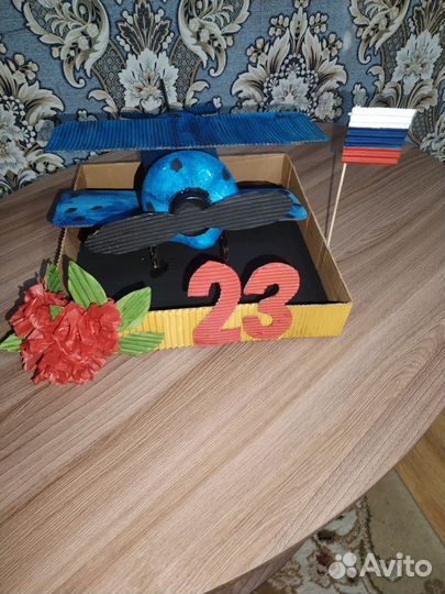 Поделка самолет