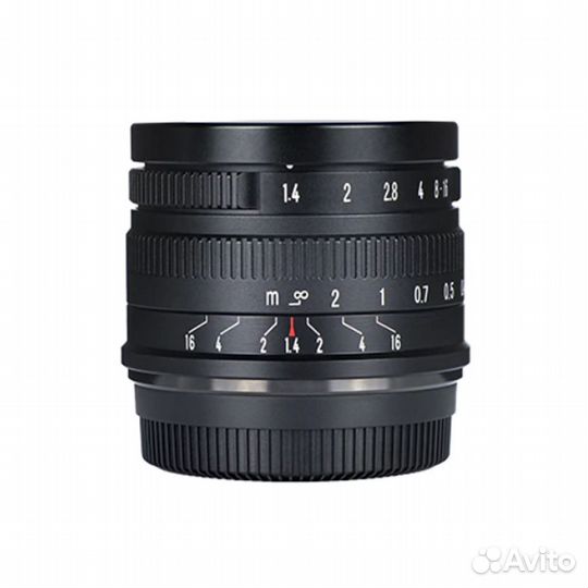 Объектив 7artisans 35mm F1.4 APS-C EOS-M Mount чер