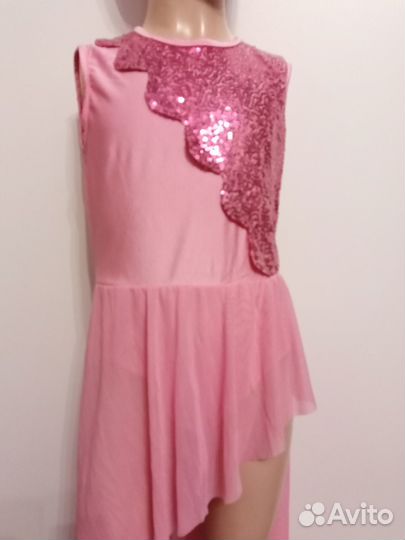 Платье для фигурного катания 122-128см