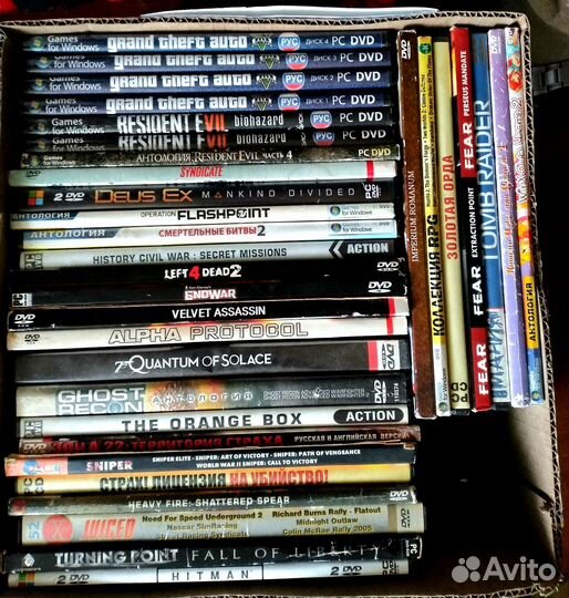 Коробка игр для пк