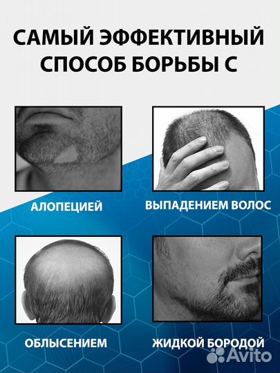 Миноксидил 5 для роста волос и бороды