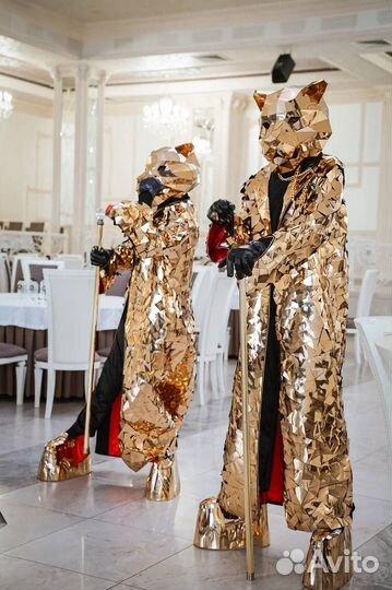 Зеркальное шоу на мероприятие