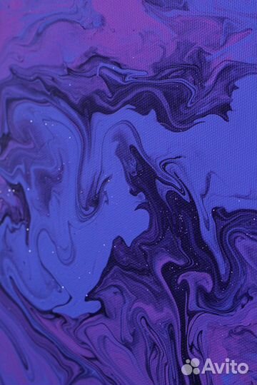 Интерьерная картина Fluid Art