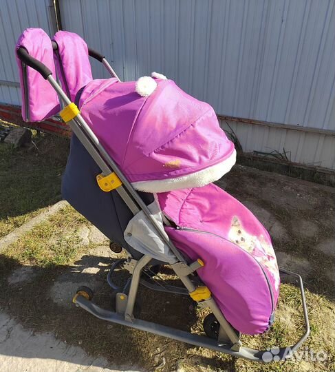Санки коляска ника