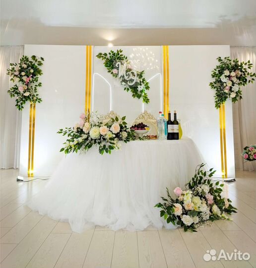Оформление свадеб. Свадебный декор