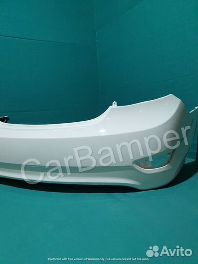 Задний бампер Hyundai Solaris PGU Cristal White 11