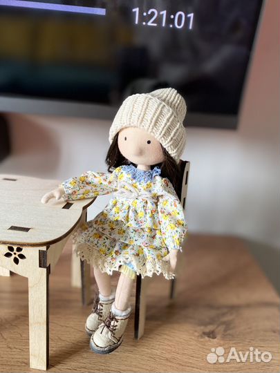 Интерьерная кукла ручной работы