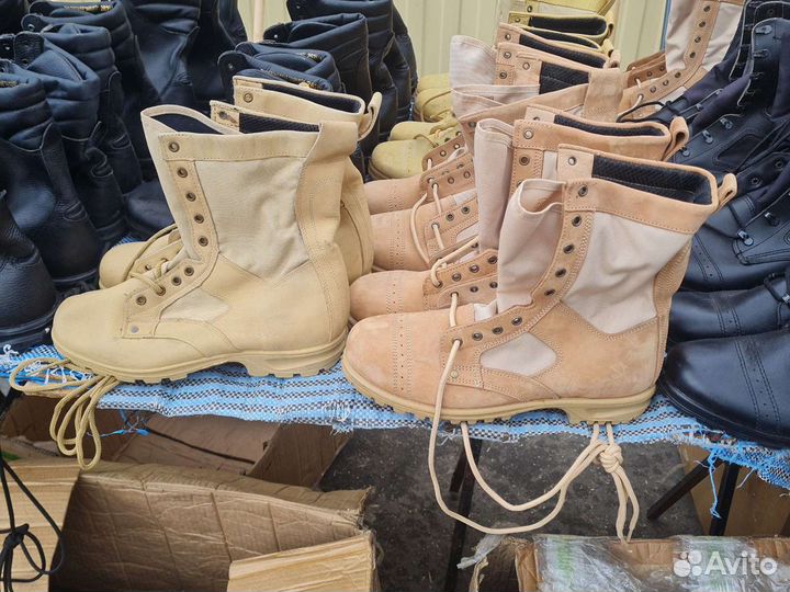 Берцы летние, песочные уставные оригинальные