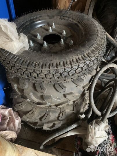 Мотоблок с телегой новый